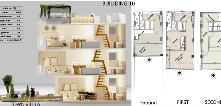 Townhouse For Sale In Holidays Park Resort, Hurghada